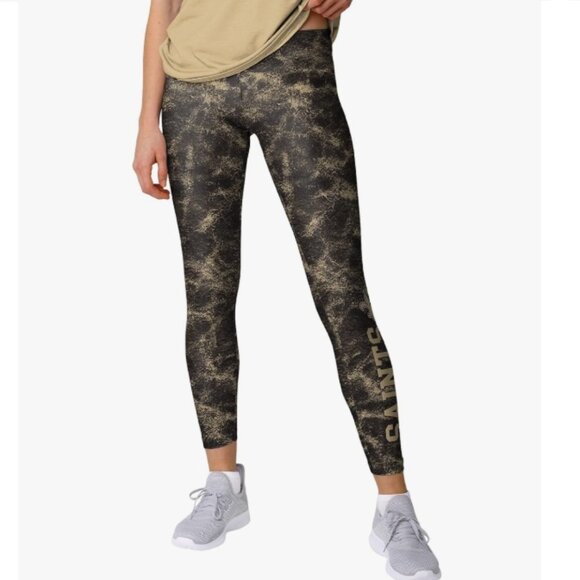 New Orleans Saints FOCO Women's Team Color Cloud Leggings - Picture 3 of 8